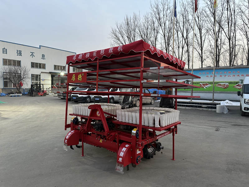 Seedling transplanting machine